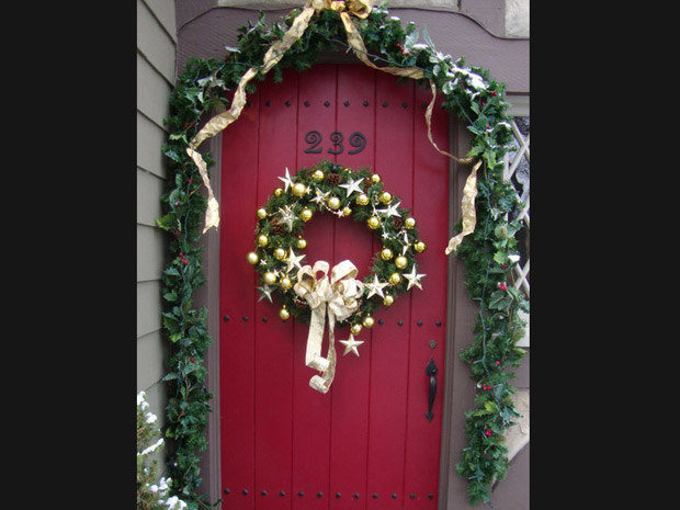 Como Decorar a Porta de Entrada para o Natal – Decoração Como Decorar a Porta de Entrada para o Natal – Decoração