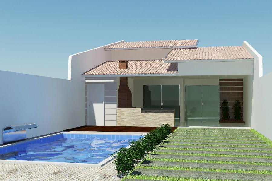 Casas Modernas com Telhado Colonial - Telhas e Projetos | construdeia.com