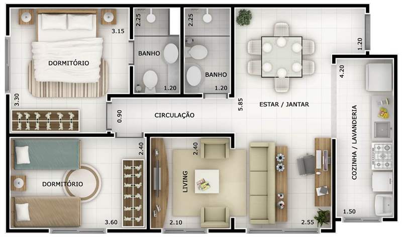 Planta Baixa De Casas Terreas Construdeia Com