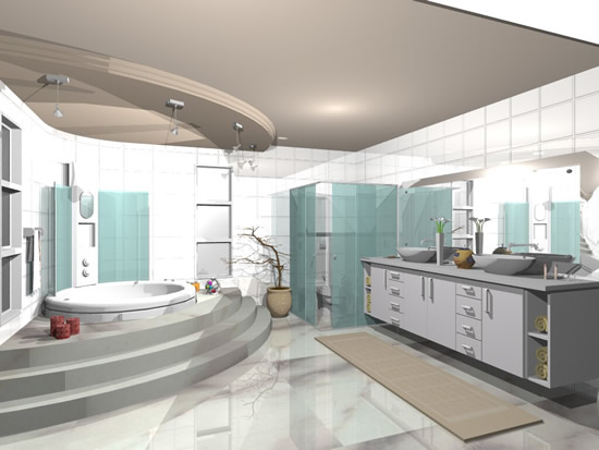 Ideias para Banheiro com Banheiras Grandes