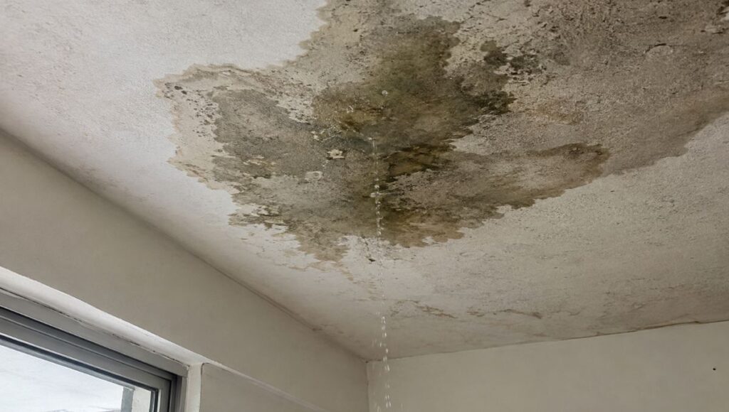 Infiltração de uma Laje em Casa? Saiba as Causas e a Solução Correta 2 infiltração de uma laje