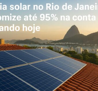 Energia Solar no Rio de Janeiro: Como Economizar Até 95% na Conta de Luz Instalando Hoje